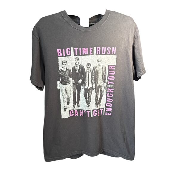 Big Time Rush ‘Can’t Get Enough’ Tour T-Shirt, Size Large - Picture 1 of 5